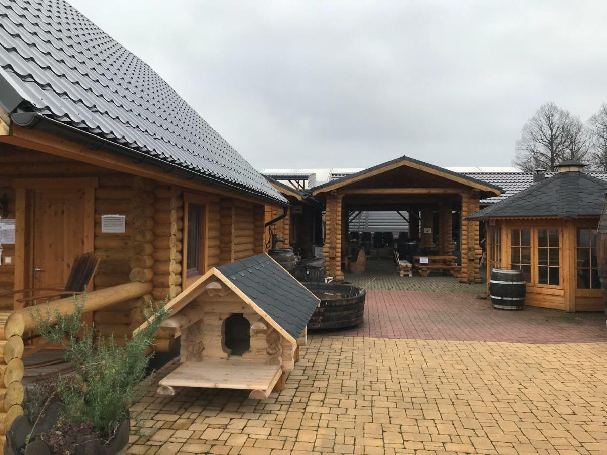 Wellness Huette Am Zwenkauer See Bei Leipzig מראה חיצוני תמונה