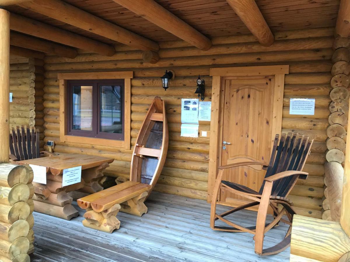 Wellness Huette Am Zwenkauer See Bei Leipzig מראה חיצוני תמונה