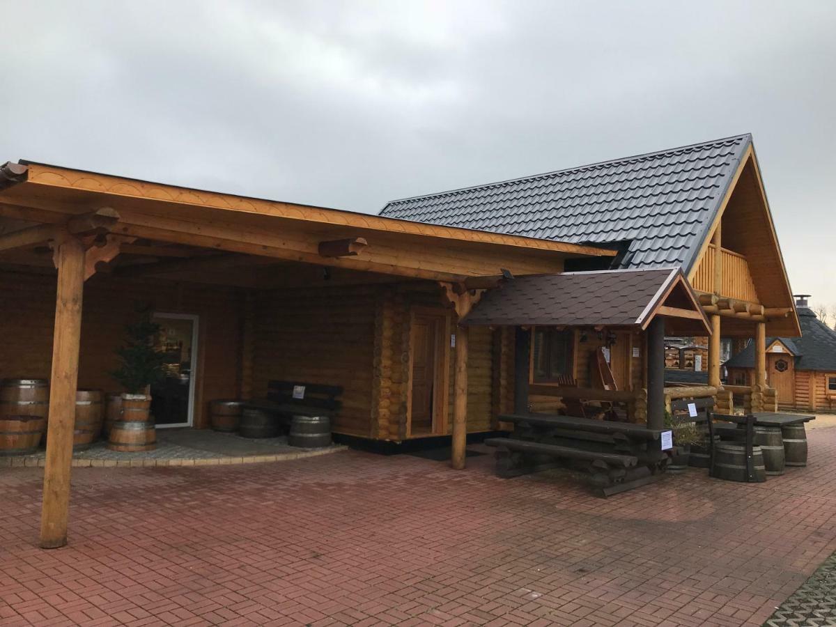 Wellness Huette Am Zwenkauer See Bei Leipzig מראה חיצוני תמונה