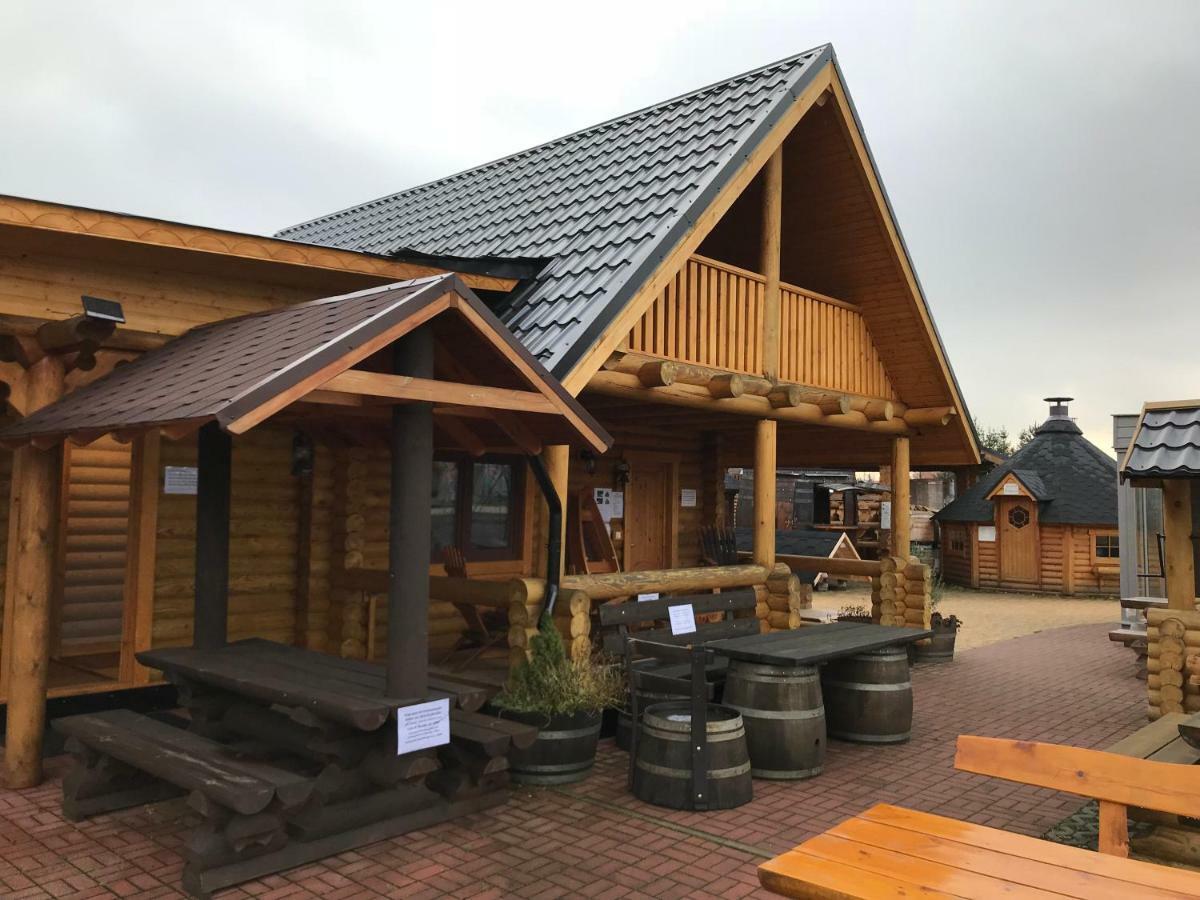 Wellness Huette Am Zwenkauer See Bei Leipzig מראה חיצוני תמונה